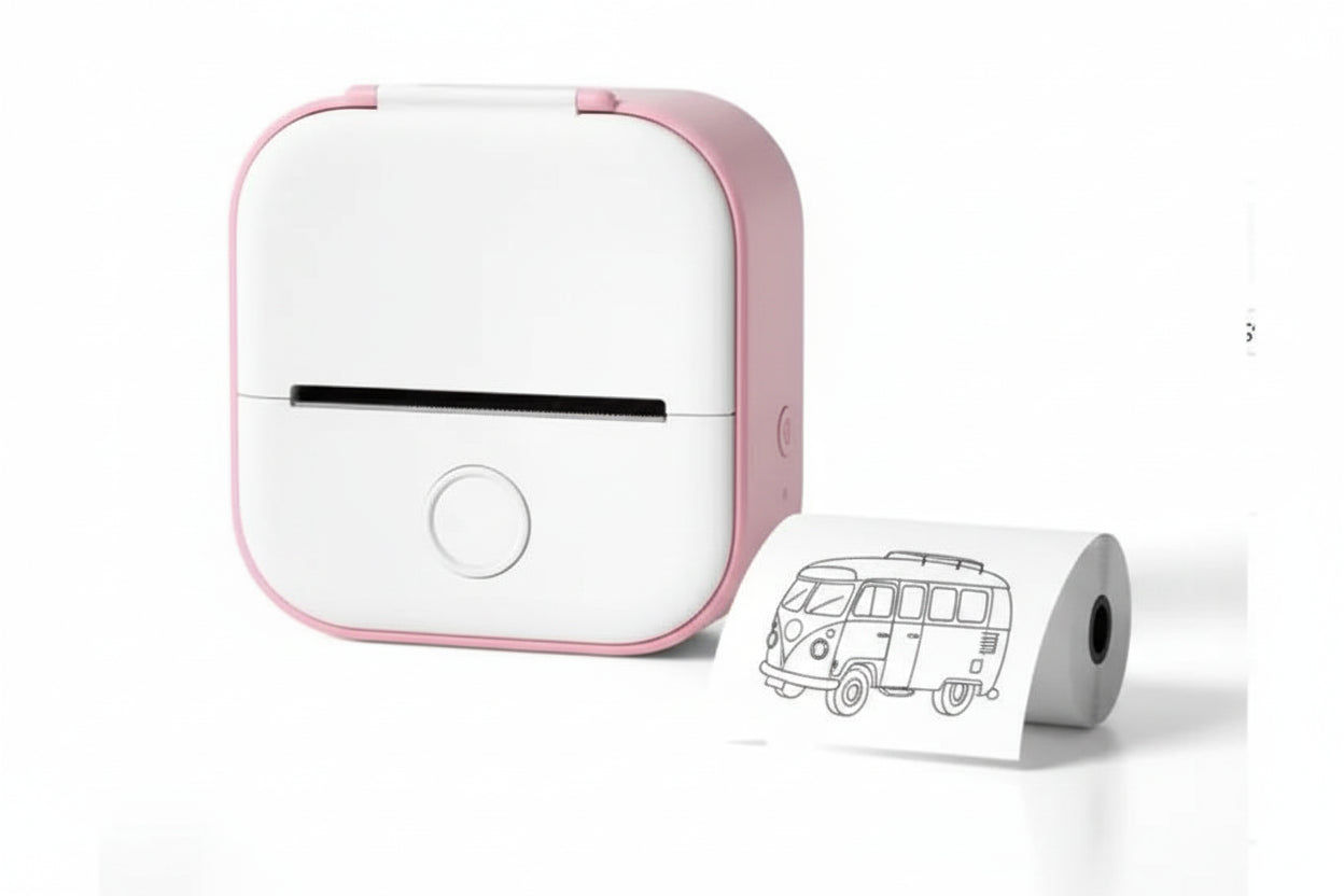 Mini Rechargable USB Portable Photo Printer