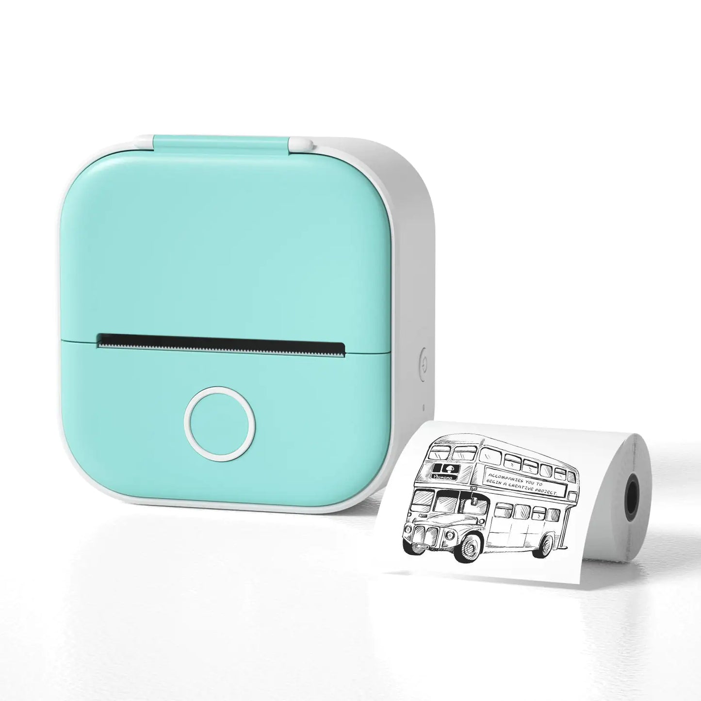 Mini Rechargable USB Portable Photo Printer